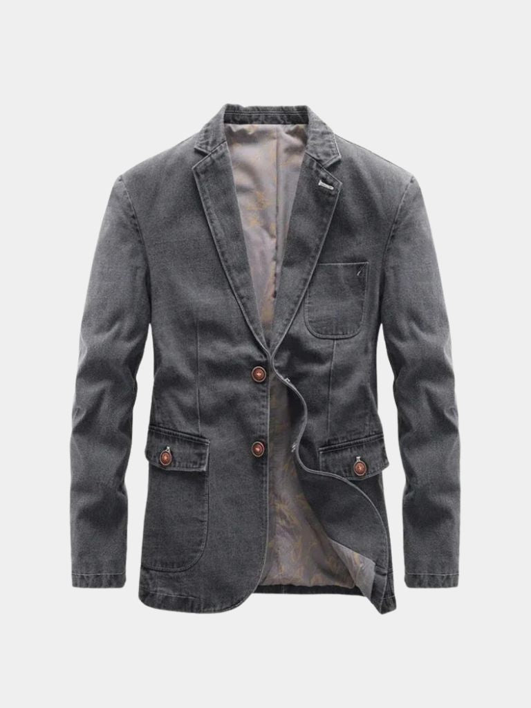 Chamarra Blazer Denim Covenant