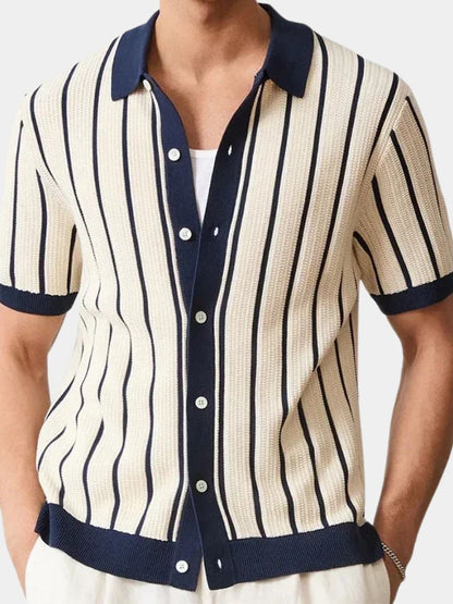 Playera Polo Tejida Atlantic Frame