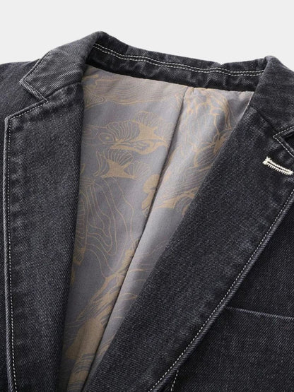 Chamarra Blazer Denim Covenant