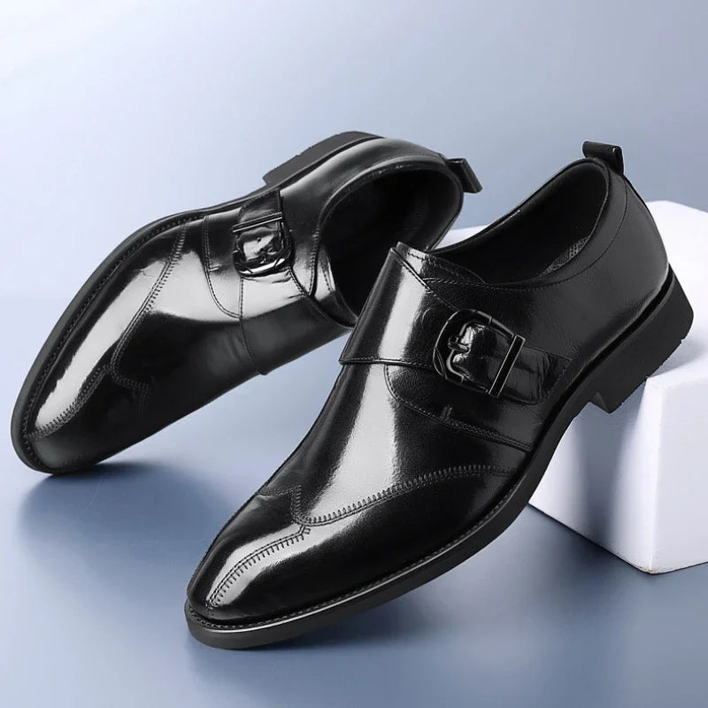 Mocasines de Piel Auténtica Lusso Italiana